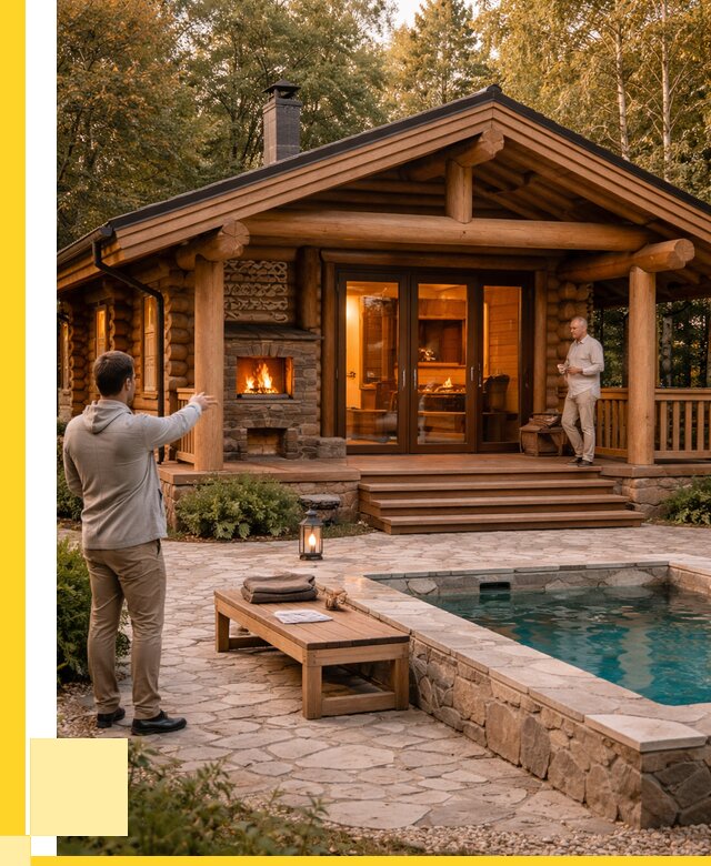 Проекты бань и хамам в Екатеринбурге от 25623 р. | ЭриданКтр