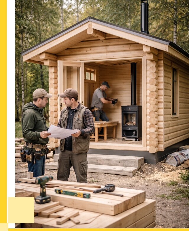 Монтаж бань под ключ в Екатеринбурге — от 204980 р. | ЭриданКтр