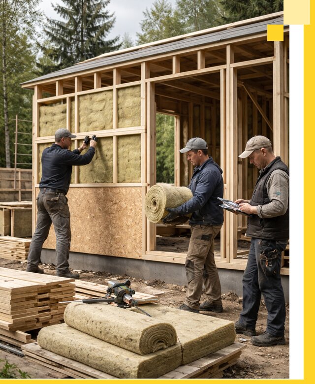 Проектирование и строительство каркасных бань в Екатеринбурге под ключ