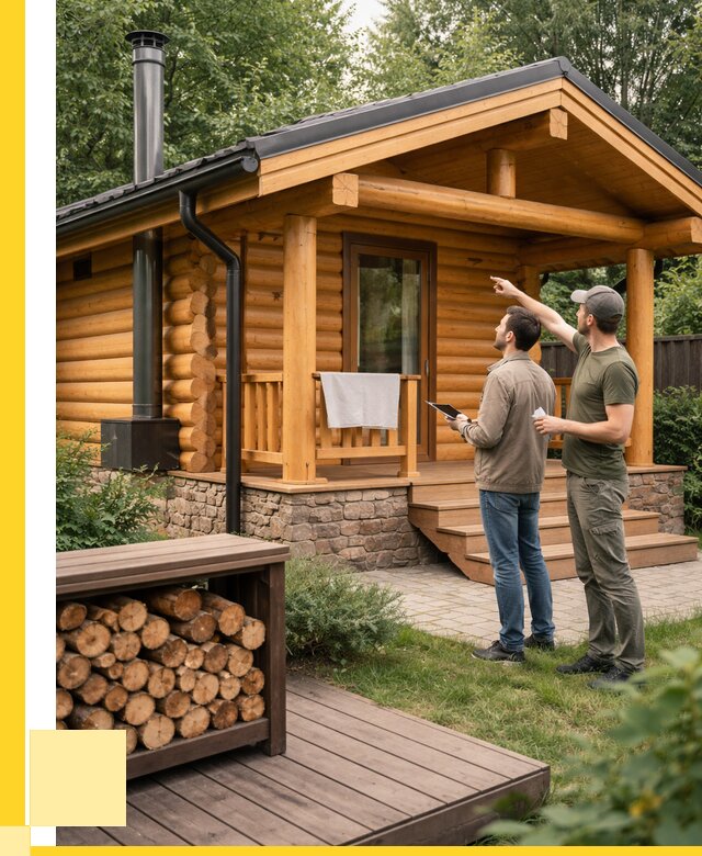 Бани для дачи под ключ в Екатеринбурге от 256225 р. | ЭриданКтр