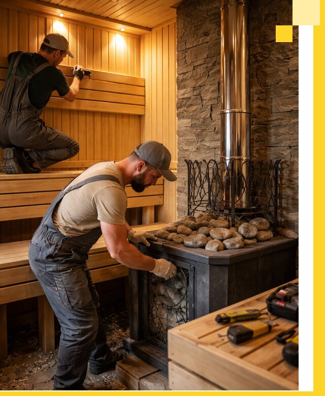 Комплексный дизайн бань, саун и зон отдыха в Екатеринбурге