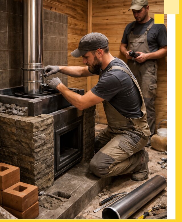 Изготовление и установка банных печей под ключ в Екатеринбурге