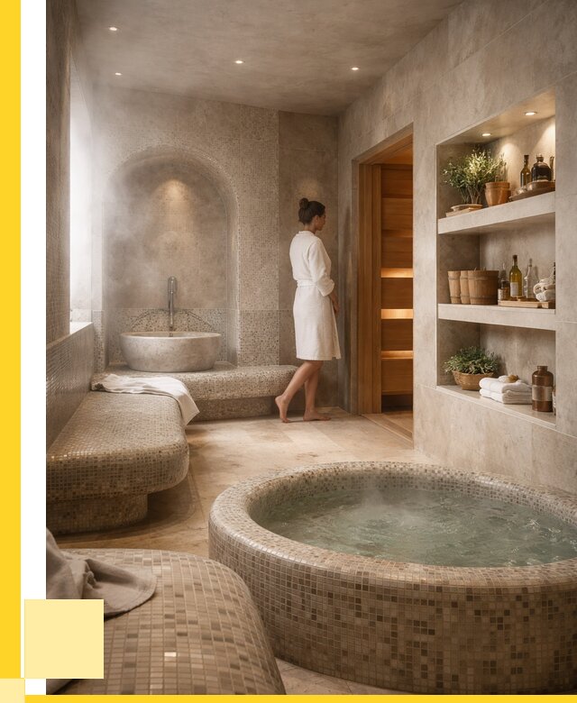 Строительство бани с хамамом в Екатеринбурге от 768675 р. | ЭриданКтр