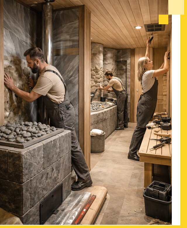 Строительство бань и SPA процедур в Екатеринбурге под ключ и отделкой