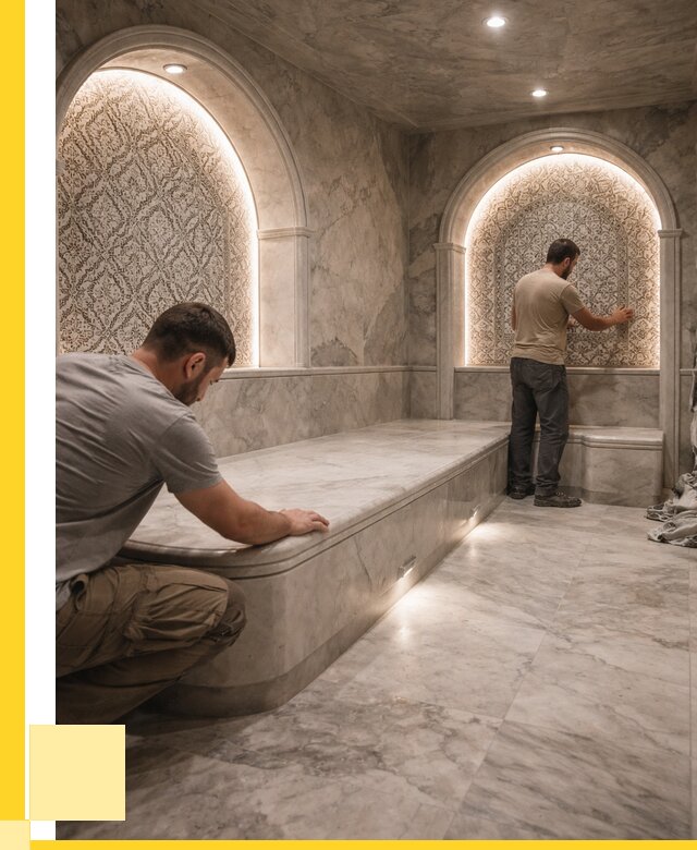 Турецкие бани под ключ в Екатеринбурге от 256225 р. | ЭриданКтр