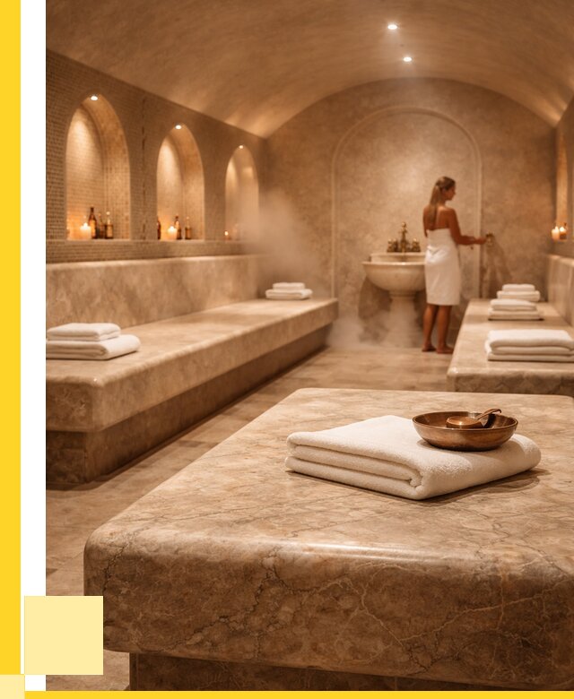 Лежаки для хамама в Екатеринбурге под ключ от 35872 р. | ЭриданКтр