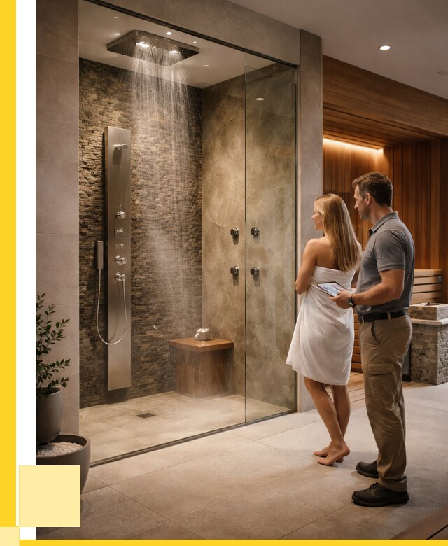 Купить душ впечатлений для дома в Екатеринбурге от 87117 р. | ЭриданКтр